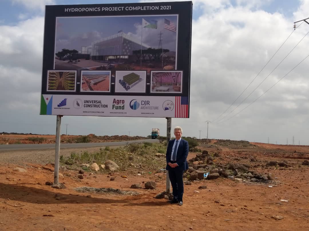 Mark Erjavec's Agro Fund One development site in Djibouti